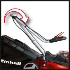Einhell Power X-Change Akku-Rasenmäher GE-CM 33 Li-Solo 30 L Fangkorb -Heimwerkzeuge 02 ge cm 33 li solo detail