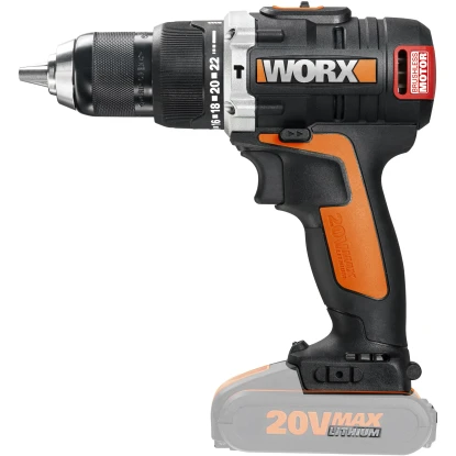 Worx Akku-Schlagbohrmaschine WX373.9 Solo 1 Worx Akku-Schlagbohrmaschine WX373.9 Solo