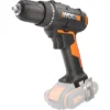 Worx 20 V Akku-Bohrschrauber WX100.9 Solo Mit Tasche