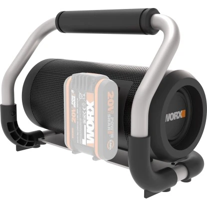 Worx Bluetooth Lautsprecher WX009.9 20 V Ohne Akku Und Ladegerät 2 Worx Bluetooth Lautsprecher WX009.9 20 V Ohne Akku Und Ladegerät – Bild 2