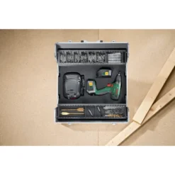 Bosch Akku-Bohrschrauber PSR 1820 Li-2 Inkl. 2 Akkus Und 151-tlg. Zubehör -Heimwerkzeuge 182813 3058 10