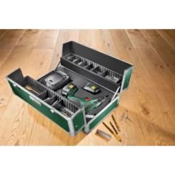 Bosch Akku-Bohrschrauber PSR 1820 Li-2 Inkl. 2 Akkus Und 151-tlg. Zubehör -Heimwerkzeuge 182813 3058 9