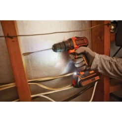 Black & Decker Black+Decker 18 V Akku-Bohrschrauber BDCDD186K Inkl. 1,5 Ah Akku Mit Koffer -Heimwerkzeuge 200771 2012 3