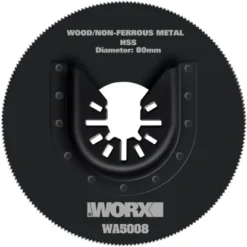 Worx Sägeblatt HSS 80 Mm WA5008