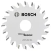 Bosch Kreissägeblatt Precision 65 Mm X 15 Mm X 1,6 Mm 20 Zähne