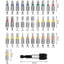 Bosch Schrauberbit-Satz 32-teilig -Heimwerkzeuge 3165140761734 1