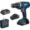 Hyundai 18 V Akku-Schlagbohrschrauber CHD1801LI Inkl. 2 Ah Akkus Mit Koffer