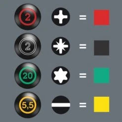 Wera Schraubendrehersatz Stubby Set 1, 5-teilig -Heimwerkzeuge 370521 2110 8