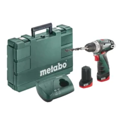 Metabo Akku-Bohrschrauber PowerMaxx BS Basic Inkl. 2 Akkus Und Ladegerät