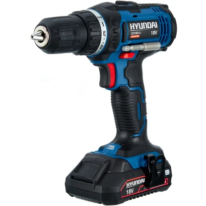 Hyundai 18 V Akku-Bohrschrauber CD1801LI Inkl. 2 Ah Akku Mit Koffer 2 Hyundai 18 V Akku-Bohrschrauber CD1801LI Inkl. 2 Ah Akku Mit Koffer – Bild 2