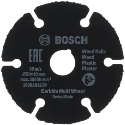 Bosch Trennscheibe Carbide Multi Wheel 50 X 10 Mm