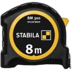 Stabila Taschenbandmaß 8 M BM 300 Metrische Skala