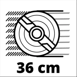 Einhell Elektro-Rasenmäher GC-EM 1536 Mit 38 L Fangkorb 1.500 W -Heimwerkzeuge 4006825595345 2171 07