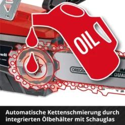 Einhell Akku-Kettensäge GE-LC 18 Li Kit Power X-Change -Heimwerkzeuge 4006825608335 2171 08