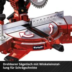 Einhell Power X-Change Akku-Kappsäge TE-MS 18/210 Li Solo -Heimwerkzeuge 4006825628074 2171 06