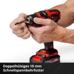 Einhell Power X-Change Akku-Bohrschrauber TC-CD 18/35 Li Inkl. Akku -Heimwerkzeuge 4006825633078 2171 07