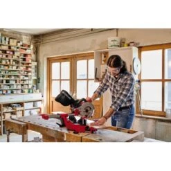 Einhell Power X-Change Akku-Zug-Kapp-Gehrungssäge TE-SM 36/210 Li Solo 15 Einhell Power X-Change Akku-Zug-Kapp-Gehrungssäge TE-SM 36/210 Li Solo -Heimwerkzeuge 4006825641523 2171 04