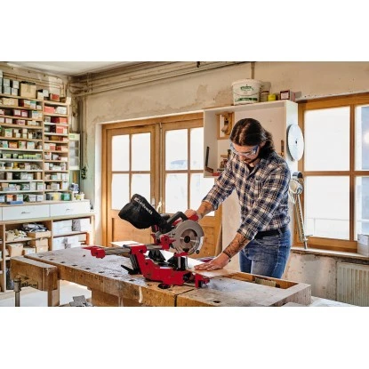 Einhell Power X-Change Akku-Zug-Kapp-Gehrungssäge TE-SM 36/210 Li Solo 4 Einhell Power X-Change Akku-Zug-Kapp-Gehrungssäge TE-SM 36/210 Li Solo – Bild 4