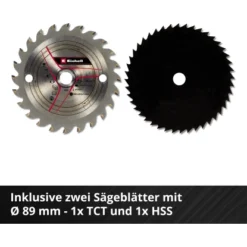 Einhell Power X-Change Akku-Mini Handkreisssäge TE-CS 18/89 Li Solo 16 Einhell Power X-Change Akku-Mini Handkreisssäge TE-CS 18/89 Li Solo -Heimwerkzeuge 4006825646184 2171 06