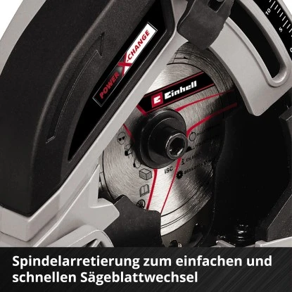 Einhell Power X-Change Akku-Mini Handkreisssäge TE-CS 18/89 Li Solo 8 Einhell Power X-Change Akku-Mini Handkreisssäge TE-CS 18/89 Li Solo – Bild 8