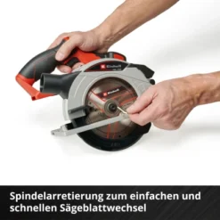 Einhell Power X-Change Akku-Handkreissäge TE-CS 18/165-1 Li Solo 19 Einhell Power X-Change Akku-Handkreissäge TE-CS 18/165-1 Li Solo -Heimwerkzeuge 4006825647556 2171 09