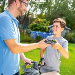 LUX 1 PowerSystem Starter-Set Mit 20 V 2 Ah Li-Ion Akku Und Schnellladegerät -Heimwerkzeuge 4007871960514 A 04 1