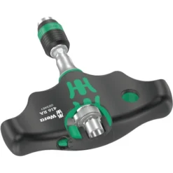 Wera Quergriff-Bits-Handhalter 416 RA Ratschenfunktion U. Schnellwechselfutter