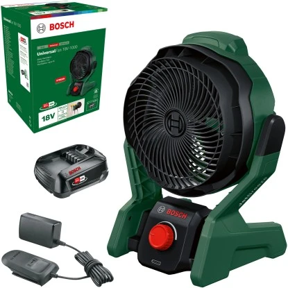Bosch Akku-Ventilator UniversalFan 18V-1000 Inkl. Akku Und Ladegerät 1 Bosch Akku-Ventilator UniversalFan 18V-1000 Inkl. Akku Und Ladegerät
