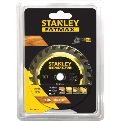 Stanley Fatmax Holzsägeblatt STA10410-XJ Für Kompakt-Handkreissäge FME380K 1 Stanley Fatmax Holzsägeblatt STA10410-XJ Für Kompakt-Handkreissäge FME380K