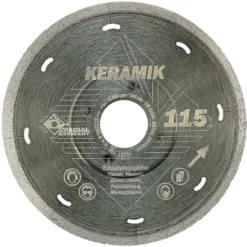 Medial Diamant Trennscheibe Keramik Ø 115 / 22,23 Mm