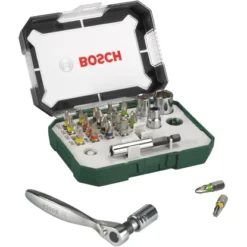 Bosch Schrauberbit-Set Mit Ratsche 26-teilig