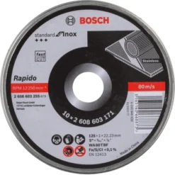 Bosch Trennscheiben 10x125 Inox