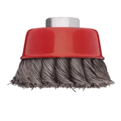 LUX Topfbürste 65 Mm Gezopft Für Winkelschleifer