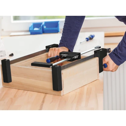 LUX Parallel-Schraubzwinge Comfort 300 Mm X 80 Mm 2 LUX Parallel-Schraubzwinge Comfort 300 Mm X 80 Mm – Bild 2