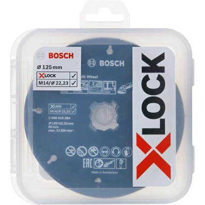 Bosch Trenn- Und Fächerschleifscheiben-Set X-Lock 125 Mm CMW 3 Bosch Trenn- Und Fächerschleifscheiben-Set X-Lock 125 Mm CMW – Bild 3