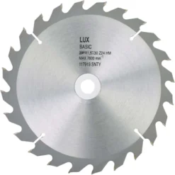 LUX HM-Kreissägeblatt Holz Ø 200 Mm 24 Zähne