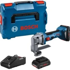 Bosch Professional Akku-Blechschere GSC 18 V-16 E Mit 2 Akkus Und L-Boxx