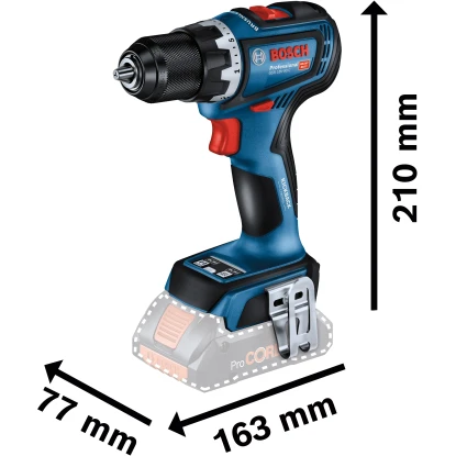 Bosch Professional 18 V Akku-Bohrschrauber GSR 18V-90 C Solo Mit L-Boxx 3 Bosch Professional 18 V Akku-Bohrschrauber GSR 18V-90 C Solo Mit L-Boxx – Bild 3