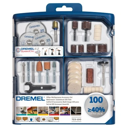 Dremel Mehrzweck-Zubehörset 100 Teile 723 1 Dremel Mehrzweck-Zubehörset 100 Teile 723