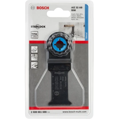 Bosch Tauchsägeblatt Pro AIZ 32 AB Metal 32 Mm 2 Bosch Tauchsägeblatt Pro AIZ 32 AB Metal 32 Mm – Bild 2