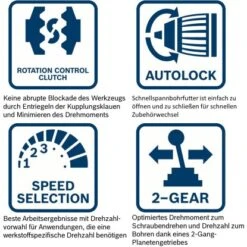 Bosch Professional Schlagbohrmaschine GSB 19-2 RE 850 W Mit 7-tlg. Set Im Koffer -Heimwerkzeuge 6792279