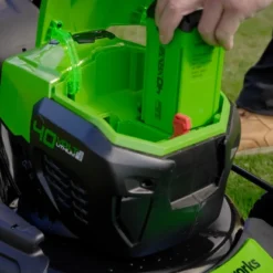 Greenworks Akku-Rasenmäher GD40LM46SP 40 V Solo -Heimwerkzeuge 6952909031385 2508 A 6