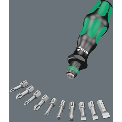 Wera Bit-Set Kraftform Kompakt 12 PH Innen-TX 10-teilig 3 Wera Bit-Set Kraftform Kompakt 12 PH Innen-TX 10-teilig – Bild 3
