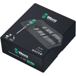 Wera Bit-Schraubendreher Kraftform Kompakt 60 17-teilig -Heimwerkzeuge 753915 00