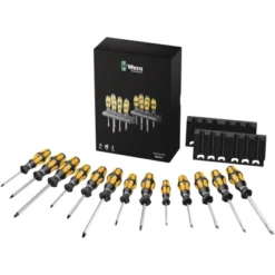 Wera Schraubendreher-Set 13-teilig Kraftform Big Pack900 -Heimwerkzeuge 754004 00