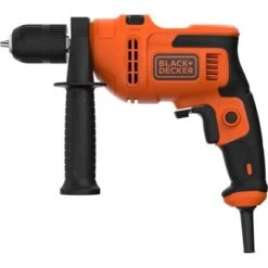 Black & Decker Black+Decker 500 W Schlagbohrmaschine BEH200K Inkl. Tiefenanschlag Mit Koffer -Heimwerkzeuge 760746 2012 BEH200KQS 03