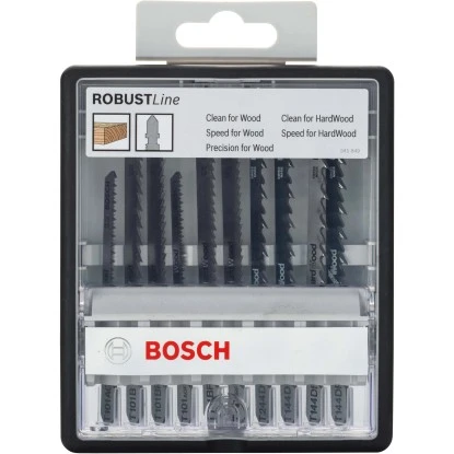 Bosch Stich- Und Säbelsägeblätter-Set Robust Line 10-teilig 1 Bosch Stich- Und Säbelsägeblätter-Set Robust Line 10-teilig