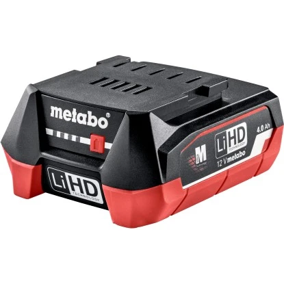 Metabo Akkupack LiHD Air-Cooled 12 V/4 Ah 1 Metabo Akkupack LiHD Air-Cooled 12 V/4 Ah