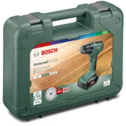 Bosch 18 V Akkuschrauber UniversalDrill 18 Inkl. 1,5 Ah Akku, Mit Koffer -Heimwerkzeuge 783984 3058 8