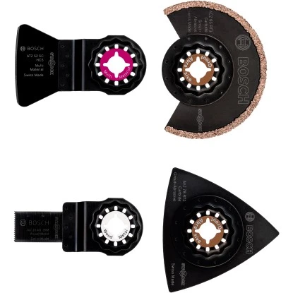 Bosch Sägeblätter Fliesen-Set Für Multifunktionswerkzeuge 4-teilig 1 Bosch Sägeblätter Fliesen-Set Für Multifunktionswerkzeuge 4-teilig